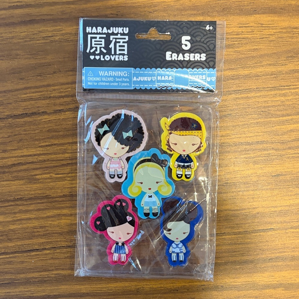 Gwen Stefani Harajuku Lovers erasers